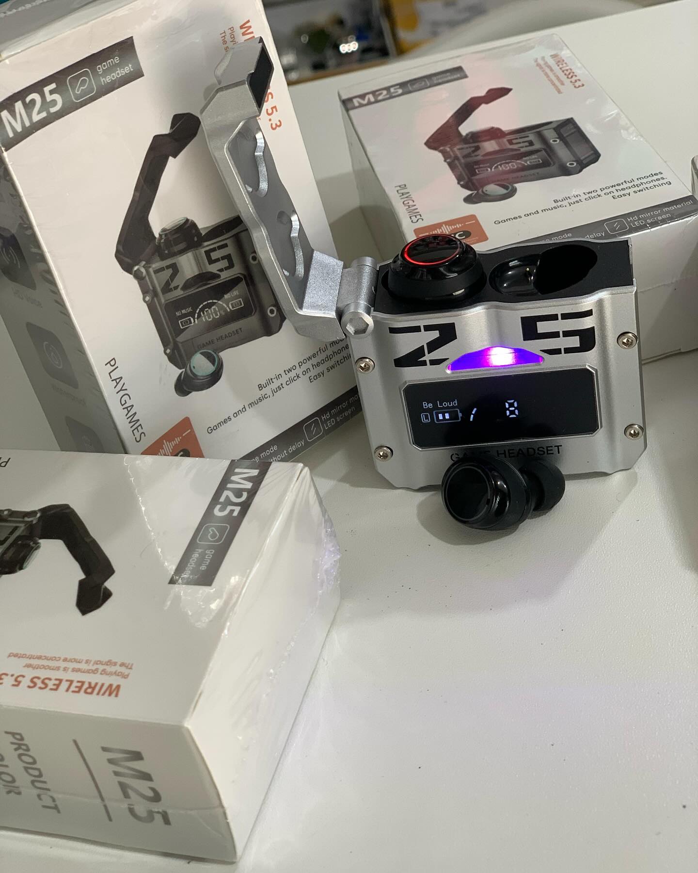 🎧 M25 TWS – টু-ওয়ে সাউন্ড এক্সপিরিয়েন্স! 🌟